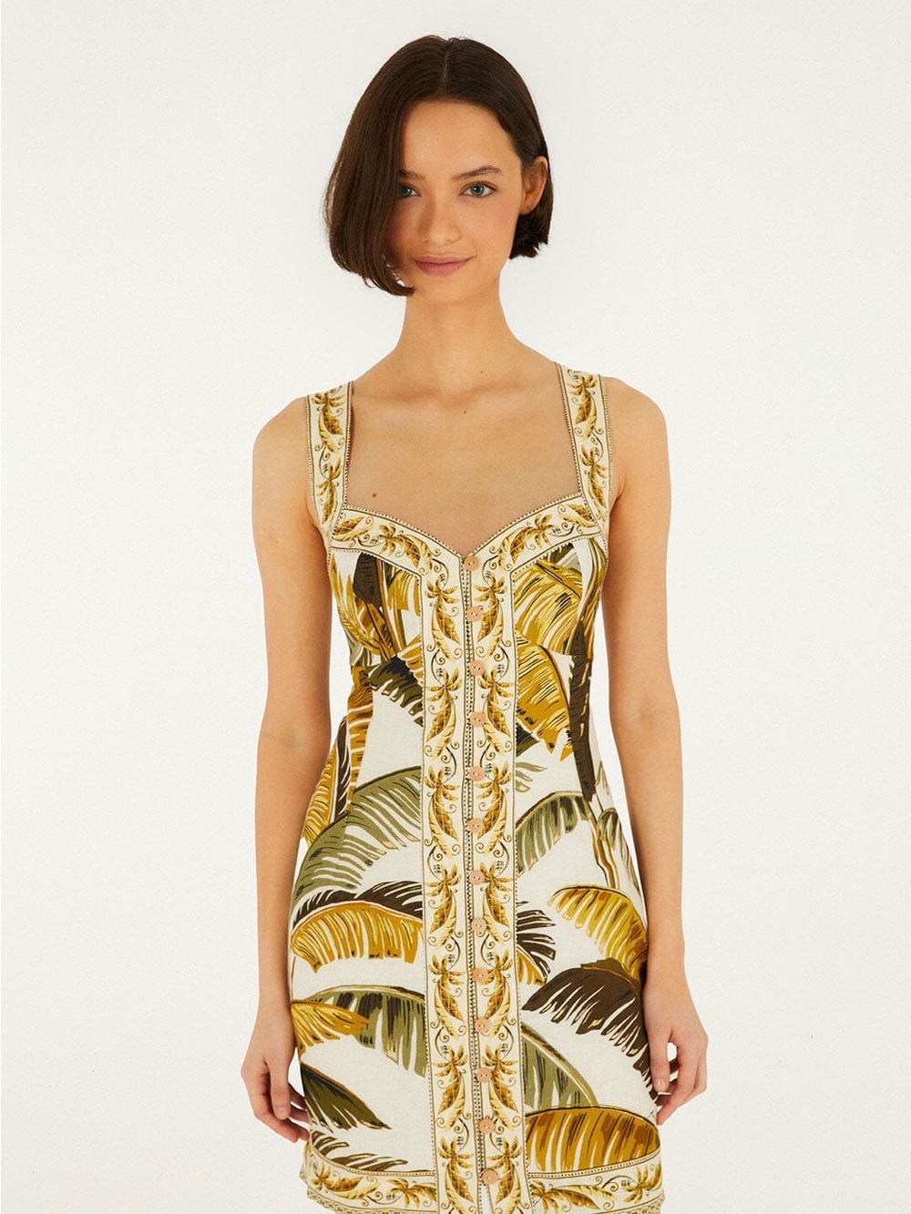 FARM Rio Tropical Floral Mini Dress